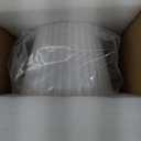 2 Packs Modern Pendant Light Fixtures, HWH Kitchen Island Lighting for Living Rooms, Dining Room, Hanging Light with Milk White Striped Glass, Gold Finish, 5HZG107MIL-2PK BG