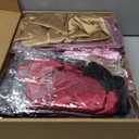 18 Pcs Satin Bonnets for Sleeping, Large Silk Bonnet Wide Band Hair Bonnet Soft Elastic Hair Wrap Cap Silky Shower Cap for Black Women Men Curly Hair (Multicolored C)