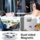 SYNCWIRE Magnetic Phone Ring Holder for MagSafe [2 Pack], 360 Rotation Dual Sided Magnet Grip Cell Phone Ring Stand Finger Kickstand Compatible with iPhone 17 16 15 14 13 12 Pro Max fits MagSafe