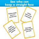 You Laugh You Lose Game - Funny Charades Kids Games - Board Games for Kids & Teens - Try Not to Laugh Challenge - Sleepover Party Supplies for Girls, Birthday Game for Family, Kids & Girls