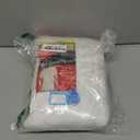 Hanes Men's Cotton Undershirts - Moisture-Wicking Crew Neck Tees, 6 Pack - White, Regular Fit, Size L