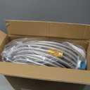 200 ft Stainless Steel Garden Hose - 2026 New Technology Metal Water Hoses with 3/4" Solid Brass Fitting - Lightweight,Ultra Flexible,Durable,Kink-Less Watering Pipes Hoses For Yard, Outdoor