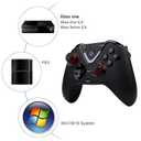 ROTOMOON Wireless Game Controller with LED Lighting Compatible with Xbox One S/X, Xbox Series S/X Gaming Gamepad, Remote Joypad with 2.4G Wireless Adapter, Rechargeable Battery