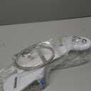Brondell Bidet Left Hand Bidet Attachment SouthSpa Dual Nozzle - control panel on left side - Dual Positionable Nozzles for front and rear wash, LH-12