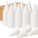 Paper Snow Cone Cups Bulk (Pack of 800-4.5 Oz) Paper Cone Cups for Water Cooler Dispenser, Leak-Proof, Snowcone 4.5 oz, Snow Ideal for Events, Quick Hydration & Efficient Cleanup