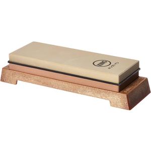 KING KW65 1000/6000 Grit Combination Whetstone with Plastic Base