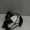 Dinictis Softball Face Mask, Lightweight, Comfortable, with Wide Field Vision, Durable and Safe Face Guards, Premium Protective Softball Fielder's Mask (Black)