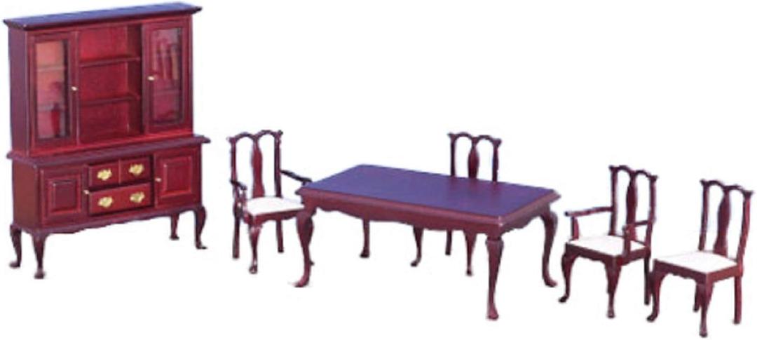 Dollhouse Miniature Dining Room Set