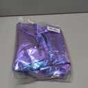 Perfashion Metallic Cargo Pants for Girls & Womens Hip Hop Dance Multi-Pocket Joggers High Waist Pants XL