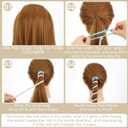 4pcs Sport Braided Hair Tie for Women - 30 Inch Sport Hairties for Ponytail, Date, Shopping, Dressing, Gym, Yoga, Running, Swimming, Workout, Curly & Straight Hair