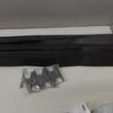 Redi Shade No Tools Original Blackout Pleated Paper Shade Black, 36" W x 72" L, 6 Pack