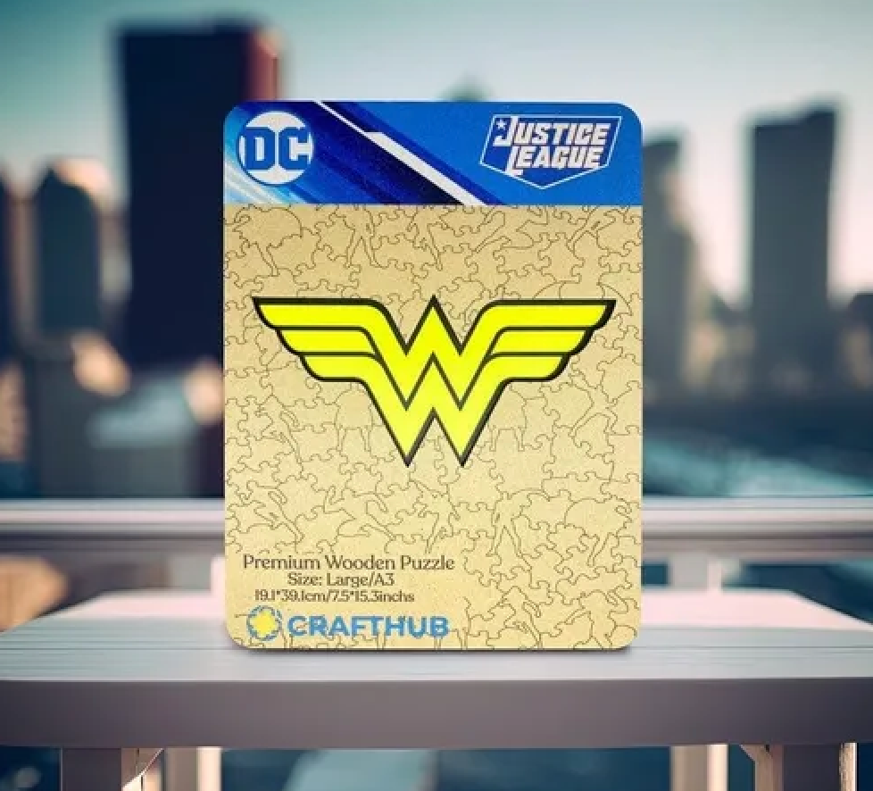Premium Wooden Puzzle Wonder Woman