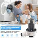 Upgraded W10919003 Washer Drain Pump Replacement for Whirlpool, Kenmore, Maytag, Amana, Crosley, Admiral, Roper Washers - Fits W10775446, AP6038235, 4461359, PS11770076, EAP11770076, PD00042517