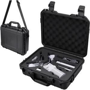 PONYRC RS 4 Mini Hard Case, Waterproof Storage Travel Case for DJI RS 4 Mini Creator Combo Gimbal Lightweight Stabilizer & Accessories, Comes With Only Case