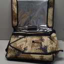 Indestructible Heated Cat House for Outside Cats Winter, 100% Weatherproof, Safe Escape Door, Insulated Outdoor Cat Shelter with Heater for Feral Barn Cat Kitty (Desert Camouflage, 13"x17"x12.6")