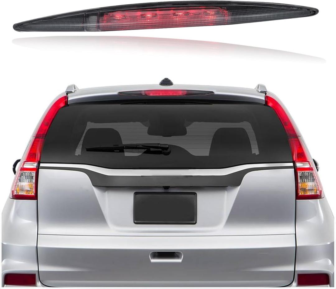 High Mount Stop Light LED Third Brake Light Assemblies Fits for Honda CR-V 2012 2013 2014 2015 2016 Rear LED 3rd Brake Lamp(White)