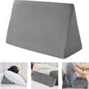 BALAPET Small Wedge Pillow for Side Sleeping, Premium Foam Bed Pillow for Side Sleeping,Triangle Wedge Pillow for Leg Elevation,Yoga,Reduce Back Pain
