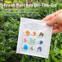 4 x Itch Relief Patches for Kids & Adult, Natural Bug Bite Itch Relief Stickers, Reduce Swelling & Itching - After Bite Relief, Summer Travel Camping Essential Gifts (36 Counts)
