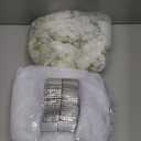 24 Set Large Wedding Hydrangea/Gardenia Flowers with Long Tulle Tails, 31.5inch Church Chair Aisle Wedding Pew Decoration for Bridal Shower Reception Birthday Anniversary (Hydrangea)