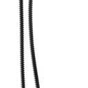Moen Engage Magnetix Matte Black Multi-Function Handshower and Rainfall Shower Head Trim Combo with Shower Handle, Tub Spout, Metal Hose and Valve, 82304BL