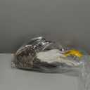 FAVOMOTO 50cm Simulation Seagull Decoration, Realistic Fake Dead Seagull Craft for Home and Outdoor Use Dead Ornament Made with Real for Deterrent