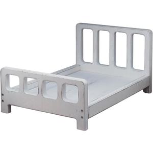 Newborn Photography Props Bed Prop White  Mini Wooden Baby Photography Bed for Newborn Photoshoots, Clean Classic Posing Prop for Studio or Home Sessions