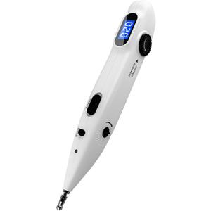 Electronic Acupuncture Pen Meridian Acupoints Finder Electric Acupressure Point Muscle Massage Pulse Therapy Tool for Pain Relief Rechargeable