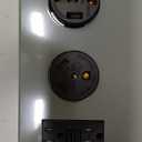 Rv Power Outlet Box with Breaker, Temporary Rv Electrical Panel with 20 30 50 Amp Receptacle, Lockable Metal Enclosure Weatherproof RV Power Box for RV,Camper,Travel Trailer