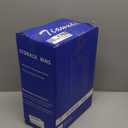 Tiawudi 12 Pack Plastic Storage Bins, Multi-Use Organizer Bins, Pantry Organizer, Clear Storage Containers for Home, Kitchen, Office, Cabinet, Shelf and Fridge Organization