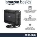 Amazon Basics UPS Battery Backup & Surge Protector, 1500VA/900W, 10 Outlets, Line Interactive Uninterruptible Power Supply with Sinewave Technology, Black