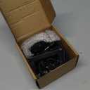 Magnetic Fence Mount, Post Mount for Mevo Start, GoPro, iPhone and Action Cameras, Two 1/4" Threaded Points, with Safety Rope, for Recording Baseball,Softball and Tennis Games (Black)