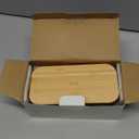 KIVY Glass butter dish with airtight lid that keeps butter soft - For countertop and refrigerator door shelf - Butter tray with lid fridge - Butter holder for counter - Covered butter dishes