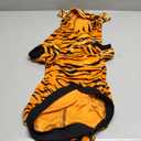 NACOCO Halloween Dog Tiger Costume-Pet Cosplay Clothes Cat Coat Hoodie Outfits Warm Winter Apparel for Dog Small and Medium Cat(L)