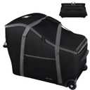 SCTEL Infant Car Seat Travel Bag Fit Doona Car Seat Stroller and Base, Chicco Keyfit 35 and Base, Doona Travel Bag with Wheels, Padded Car Seat Bags for Air Travel, Nuna Travel Bag with Zipper Pocket