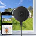 Window Camera for Home Security, 2K Indoor Security Camera with Smart AI Color Night Vision, No-Drill Window Mounted, AI Motion Alerts, 2.4/5GHz WiFi, SD/Cloud Storage, Alexa Compatible