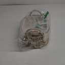 GIB Small Wicker Storage Baskets for Organizing, Decorative Woven Baskets with Handles & Liners, Boho Paper Rope Serving Baskets Trays for Shelves & Gifts, Set of 2 (Beige-Oval)