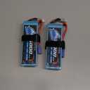 Yowoo 2 Pack 4S Lipo Battery 6000mAh 14.8V 150C Graphene Battery with EC5 Plug Connector Compatible with RC Plane Quadcopter Airplane Helicopter Tracxas X-Mass Car Truck Boat