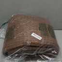 PHF Chenille Waffle Knit Blanket Twin Size- Plush Warm & Cozy 60" x 80" Ultra Soft Blanket- Chunky Fluffy Waffle Bedding for Home Decor - Cocoa Brown