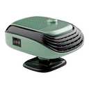 2 In 1 Portable Car Heater & Fan, 2026 New 360° Rotation Plug-in Space Car Heaters, Upgrade 12V Fast Heating Car Defroster Windshield Heater All-Weather Use (1, Green 12V)