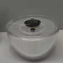 OXO Good Grips Salad Spinner | Lettuce Spinner | Fruit Washer | Fruit Washing Bowl with Strainer | Vegetable Cleaner | Salad Cleaner | Lettuce Washer | 6.22 Quart Capacity (White)