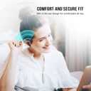 2 x Wireless Bluetooth Earbuds, Game Earbuds IPX7 TWS Noise Canceling V5.0 HiFi- in Ear Headphones Waterproof Low Latency LR03