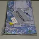 Blue Mahjong Learning Mat (33 x 33) with Black Carrying Bag, Anti-Slip, Noise-Reducing Mahjong Mat for Table, Board Games, Tile Games and Cards