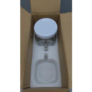 Brajttt 2 Pack Wide Mouth Mason Jars,74oz Large Mason Jar with Handle,Sun Tea Glass Jar for Outside,Glass Food Storage Jars For Juice,Sugar, Flour, Pickle, Coffee, Candy