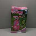 Toddler Golf Set for Boys Girls 1 2 3 4 Years Old, Upgraded Kids Golf Cart with Putting Mat & Cornhole Board, Outdoor Indoor Sports Toys, Pink