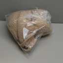 Bedsure Gentlesoft 100% Cotton Blanket Queen Size for Bed - Breathable and Soft, Thick Cozy Waffle Weave Christmas Blanket Gift for Women, Light Brown, 90x90 Inches