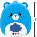 Squishmallows Original Care Bears 12in Grumpy Bear  Official Jazwares Plush (Medium-Sized)