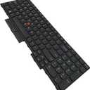Laptop Replacement US Layout Keyboard for Lenovo ThinkPad T15 Gen 2 Type 20W4 20W5 20S6 20S7 P15s Gen 1 P15s Gen 2 Black 5N21B08451 5N21B08414