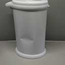 Ubbi Steel Diaper Pail, Odor Locking, No Special Bag Required, Award-Winning, Registry Must-Have, White