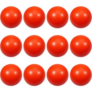 12 Pcs Red Foam Stress Ball Squeeze Stress Relief Balls for Kids and Adults Hand Exercise Sensory Relief Toys for Autism Anxiety ADHD (red)