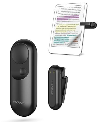 [#1 Magnetic Tech] Remote Control Page Turner for Kindle Paperwhite with Wrist Strap, 2-in-1 Kindle Accessories for iPhone, iPad, Camera Video Record & Shutter Selfie,Ideal Valentine’s Gift